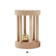 Load image into Gallery viewer, Parrot Hamster Wooden Molar Chew Toys with Bell Small Animal Squirrel Guinea Pig Sports Exercise Care Teeth Toys Pet Supplies Accessories