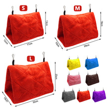 Load image into Gallery viewer, Pet Bird Parrot Hamster Cage Ferret Tunnel Hammock Hut Tent Bed Hanging Cave For Sleeping and Hatching For Hamster Rabbit Guinea Pig Birds