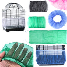 Load image into Gallery viewer, Nylon Mesh Bird Cage Cover Shell Skirt Net Easy Cleaning Seed Catcher Guard Bird Cage Accessories Airy Mesh Parrot Bird Cage Net