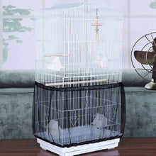 Load image into Gallery viewer, Nylon Mesh Bird Cage Cover Shell Skirt Net Easy Cleaning Seed Catcher Guard Bird Cage Accessories Airy Mesh Parrot Bird Cage Net