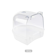 Load image into Gallery viewer, Hanging Parrot Shower Bird Bathtub Cube Parrots Bath Box Cage for Little Bird Canary Budgerigar Cockatiel Lovebird