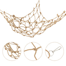 Load image into Gallery viewer, Bird Toys Bird Climbing Net Bird Parrot Cage Toy Swing Hemp Rope Parrot Hanging Rope Net Swing Play Rope Ladder Chew Toy Play Gym Toys