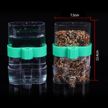 Load image into Gallery viewer, Bird Feeder Waterer with Clip Pet Dispenser Bottle Drinking Fountains Feeding Bowls For Pet Parrot Pigeon Cage Accessories Bird Supplies
