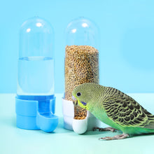 Load image into Gallery viewer, Bird Water Drinker Feeder Waterer with Clip Pet Bird Supplies Dispenser Bottle Drinking Cup Bowls For Pet Parrot Cage