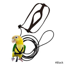 Load image into Gallery viewer, Adjustable Pet Bird Parrot Harness Leash Outdoor Flying Traction Straps Band Anti-Bite Training Rope