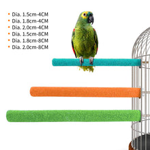 Load image into Gallery viewer, 4CM/8CM Natural Wood Pet Parrot Bird Claw Beak Grinding Perches Stand Rack Claw Grinding Stick Cage Accessories For Birds Squirrel Bird Supplies