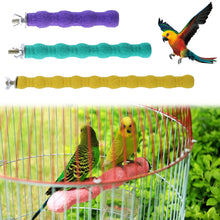 Load image into Gallery viewer, Pet Paw Grinding Wooden Stick Sprayed with Colored Sands Bird Parakeet Parrot Toy Grinder Grinding Rod Gripper Pet Supplies Bird Grinding Claw Toys
