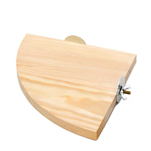 Load image into Gallery viewer, Bird Perches Platform Wood Parrot Standing Platform Stand Wooden Playstand Playground Cage Accessories Paw Grinding For Parakeet Cockatiel