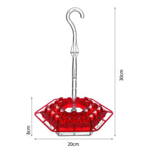 Load image into Gallery viewer, Plastics Hanging Bird Hummingbird Feeders For Outdoors Bee Proof Humming Bird Feeder Yard Garden Decor Pet Bird Supplies