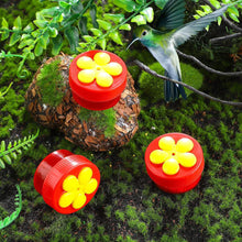 Load image into Gallery viewer, Flowers Shape Handhold Bird Hummingbird Feeder Drinker Plastic Seed And Water Outdoor Window Suction Cup Bird Feeder