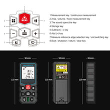 Load image into Gallery viewer, Laser Rangefinder X5 Laser Finder Digital Laser Distance Meter Laser Meter Laser Tape Measure Laser Range Finder Measuring Tape