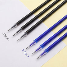 Load image into Gallery viewer, 0.5mm Student Erasable Gel Pen Cute Cartoon Pattern Blue Pens Kids Learning Stationary School Office Supplies