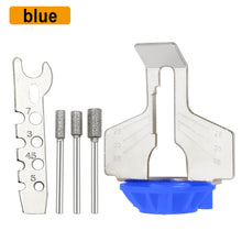 Load image into Gallery viewer, Chainsaw Sharpening Kit Rotary Sharpener Tool Chain Machine Kit Saw Blade Sharpener Guide Drill Adapter Head