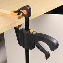 Load image into Gallery viewer, 4inch/6inch Woodworking Work Bar F Clamp Clip Hard Quick Ratchet Release DIY Carpentry Hand Tool Gadget