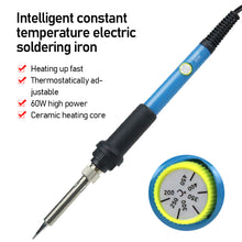 Load image into Gallery viewer, Electric Soldering Iron Household Adjustable Temperature Soldering Pen Soldering Gun Eepair Soldering Tool Soldering Iron Head
