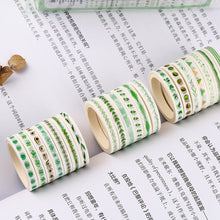 Load image into Gallery viewer, 20Pcs/Lot Multi-color Washi Tape Masking Tape DIY Scrapbooking Diary Journal Decoration Tape Adhesive Tapes Paper Stationery Sticker