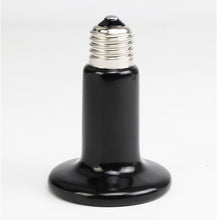 Load image into Gallery viewer, Reptile Pet No Light Far Infrared Ceramic Heating Lamp Mini Heat Emitter Light Bulb Reptile Turtle Brooder Bulb 50W 75W 100W 150W 200W