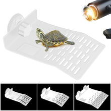 Load image into Gallery viewer, Large Transparent Turtle Basking Platform Fish Tank Aquarium Platform Turtle Resting Strong Suction Platform With 2 Suction Cups