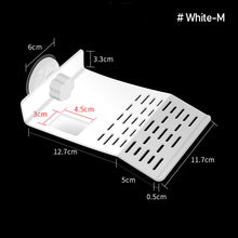 Load image into Gallery viewer, Large Transparent Turtle Basking Platform Fish Tank Aquarium Platform Turtle Resting Strong Suction Platform With 2 Suction Cups