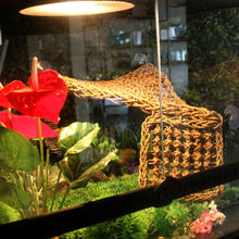 Load image into Gallery viewer, Reptile Lizard Hammock Hamster Reptile Grass Mat Pet Bed Seaweed Hammock Swing Pet Reptile Toy Hanging Bed Mat Hanging Sofas