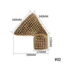 Load image into Gallery viewer, Reptile Lizard Hammock Hamster Reptile Grass Mat Pet Bed Seaweed Hammock Swing Pet Reptile Toy Hanging Bed Mat Hanging Sofas