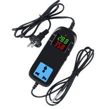 Load image into Gallery viewer, Electronic Thermostat LED Digital Breeding Temperature Controller With Socket for Home Cold Storage and Laboratory