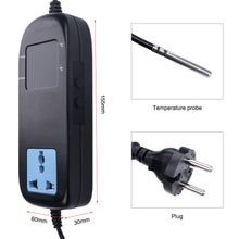 Load image into Gallery viewer, Electronic Thermostat LED Digital Breeding Temperature Controller With Socket for Home Cold Storage and Laboratory