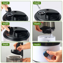 Load image into Gallery viewer, Reptile Humidifier 4L Water Tank Lizards Chameleons Snakes Terrarium Vaporizer Ultra-Silent Mist Maker with Flexible Hose