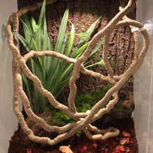 Load image into Gallery viewer, Artificial Flexible Reptile Vines Rattan Chameleon Lizard Terrarium Branches Bendable Jungle Reptile Pet Habitat Decoration