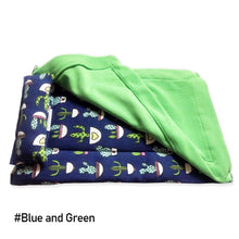 Load image into Gallery viewer, Reptile Sleeping Bag Tropical Cactus Print Sleeper With Blanket Pillow Cage Nap Mat For Bearded Dragon Gecko Lizard Hamster