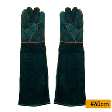 Load image into Gallery viewer, Reptile Training Gloves Wild Animals Handling Gloves Bite Proof Scratch Resistant Snake Lizard Protection Gloves