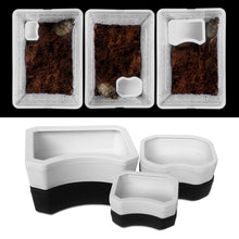 Load image into Gallery viewer, Reptiles Feeder Water Bowl Pet Feeder Utensils Bowl Crawler Basin Resin Non-toxic Food Water Pot Pets Supplies