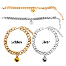 Load image into Gallery viewer, 1pc Chic Pet Collar Fashion Bell Decor Aluminum Dog Cat Collar Pet Necklace Jewelry Photograph Props Accessories Pet Supplies