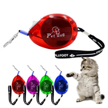 Load image into Gallery viewer, 2.5m Mini Automatic Retractable Dog Leash Rope Outdoor Training Pet Leash Belt Roulette Long Lanyard Puppy Small Dogs Lead Stuff