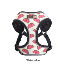 Load image into Gallery viewer, Cute Reflective Small Dog Cat Harness Vest Print Puppy Cat Harness Mesh Harness for Small Dogs Cat