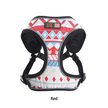 Load image into Gallery viewer, Cute Reflective Small Dog Cat Harness Vest Print Puppy Cat Harness Mesh Harness for Small Dogs Cat