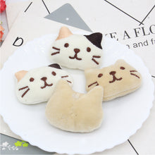 Load image into Gallery viewer, Latest Design Catnip Toy with Cat Face Cartoon Cat Head White and Beige Available Now