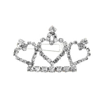 Load image into Gallery viewer, Pet Cat Jewelry Tiara Crown Hair Clip Necklace for Small Dogs Crystal Rhinestone Girls Barrette Grooming Hair Accessories