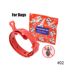 Load image into Gallery viewer, Adjustable Pet Dog Antiparasitic Collar Dog Anti Flea And Tick Collar Cat Mosquitoe Repellent Pet Collar Cat Lice Collars Deworming Collars Supplies