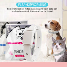 Load image into Gallery viewer, 15/19inch Pet Antiparasitic Collar Anti Flea Tick Mite Lice Repellent Dog Cat Collar Deworming Collar Supplies 2 Years Shelf Life