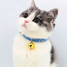 Load image into Gallery viewer, DIY Pet Supplies Lobster Decor Bell Collar Clothe Accessories Cat Collars Leads Cat Accessories Metal Jingle Bell Decoration