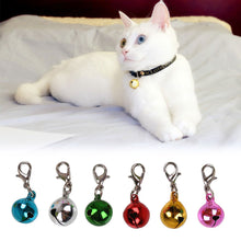 Load image into Gallery viewer, DIY Pet Supplies Lobster Decor Bell Collar Clothe Accessories Cat Collars Leads Cat Accessories Metal Jingle Bell Decoration