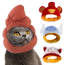 Load image into Gallery viewer, Pet Cat Hats Sunflower Shaped Hat Teddy Dress Up Costume Headdress Pet Costume For Party Cosplay Accessories