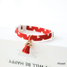 Load image into Gallery viewer, Pet Cute Cat Dog Safety Buckle Collar Love Pattern Adjustable Collars Angel Flower Cherry Necklace Cat Accessories Pet Product