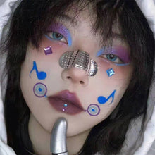 Load image into Gallery viewer, Creative Cool Ins Fashion Band-Aid Nose Clip Decoration Woman Girl Men Party Tourism Nightclub Nose Clip Jewelry Accessories