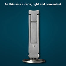 Load image into Gallery viewer, Foldable Ultra-thin Portable Stainless Steel Nail Toe Cutter Trimmer Creative Nail Scissor Manicure Pedicure Tool Fingernail Clipper