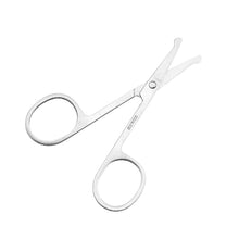 Load image into Gallery viewer, Mini Stainless Steel Nose Hair Scissors Portable Round Head Beauty Trimmer Nose Hair Clipper Ergonomics Nose Hair Cutter