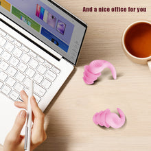 Load image into Gallery viewer, Nano Silica Gel Earplugs Sleep Plug Canceling Noise Reduction Reusable for Snoring Earplug Sound Insulation Sleeping Ear Plugs