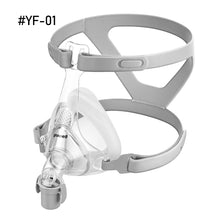 Load image into Gallery viewer, YF/YN Nasal Mask S/M/L 3 Sizes with Headgear and Head Pad Suitable for CPAP Machine Oxygenerator Connect Hose and Face