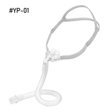 Load image into Gallery viewer, YF/YN Nasal Mask S/M/L 3 Sizes with Headgear and Head Pad Suitable for CPAP Machine Oxygenerator Connect Hose and Face